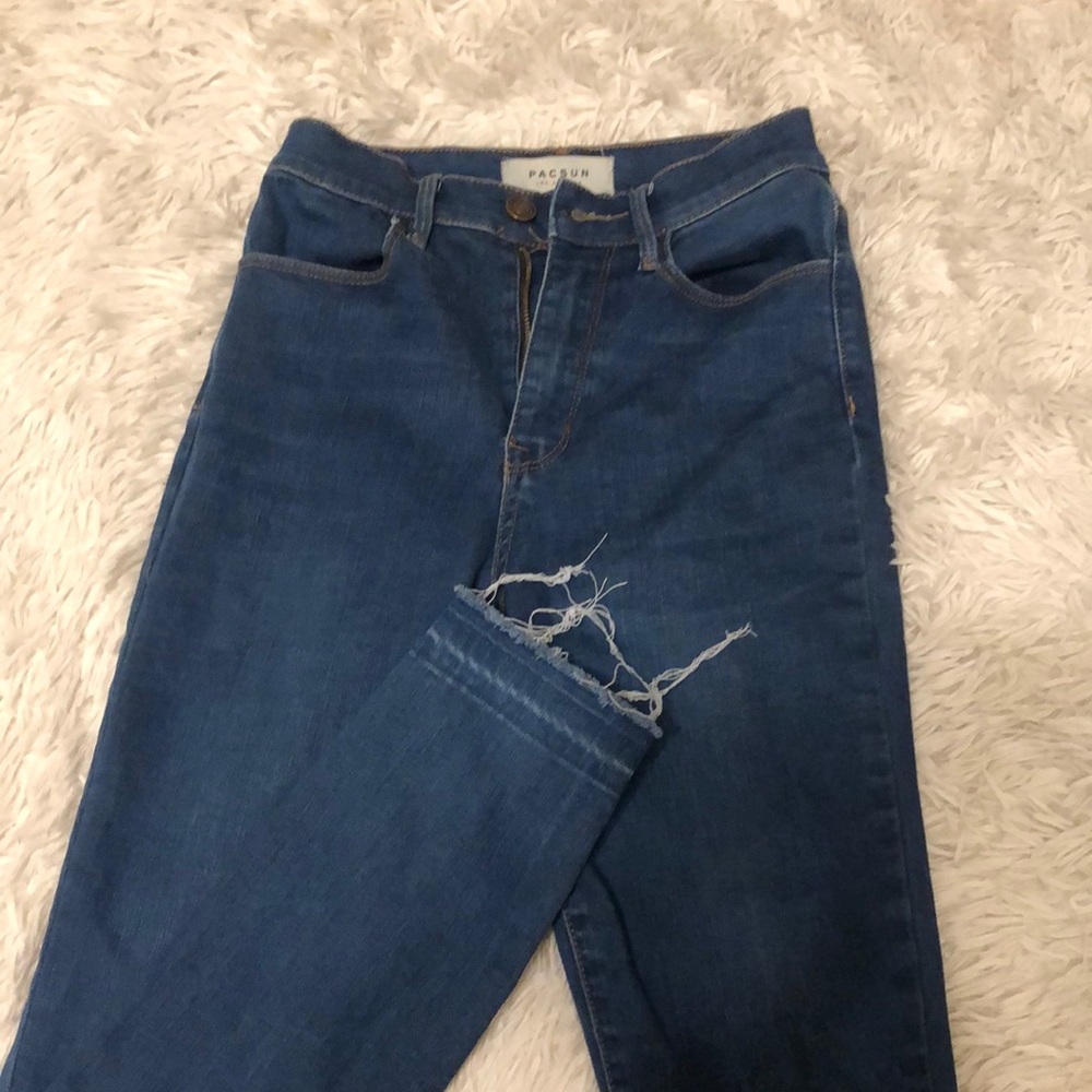 Dark washed